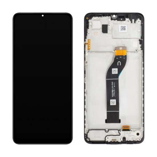 LCD ekraan Xiaomi Redmi 13C 4G/5G/Poco C65 puuteekraani ja raamiga originaal Black (service pack)