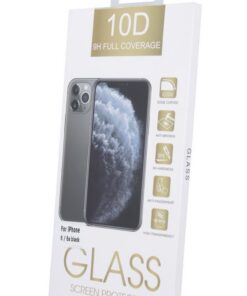 LCD kaitsev karastatud klaas 10D Full Glue Apple iPhone XR/11 kumer must