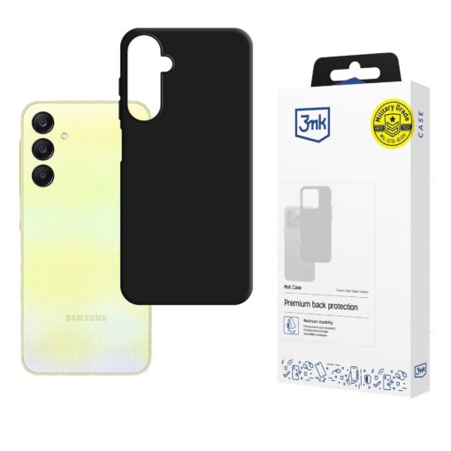 Telefoniümbris 3mk Matt Case Samsung A266 A26 5G must