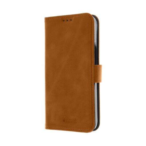 iPhone 16e pruun Premium flip kott
