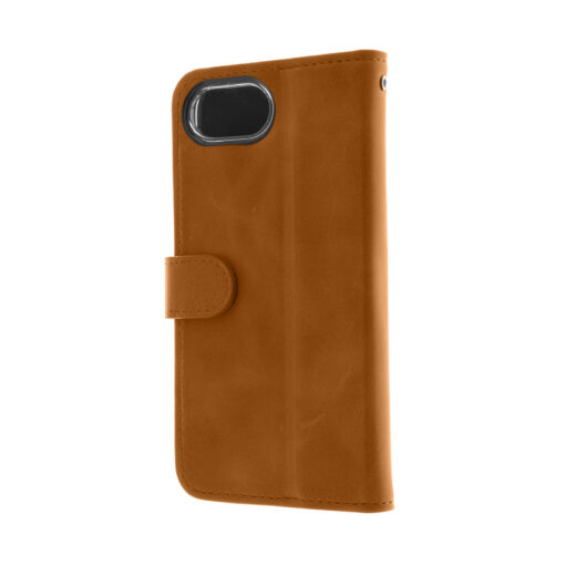 iPhone 16e pruun Premium flip kott - Image 3