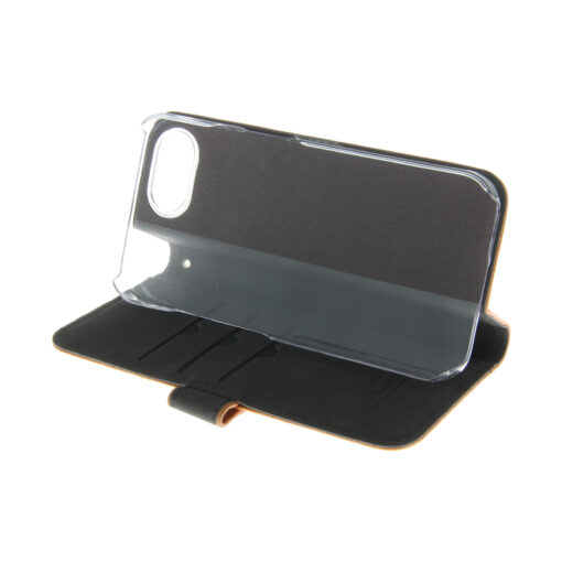 iPhone 16e pruun Premium flip kott - Image 5