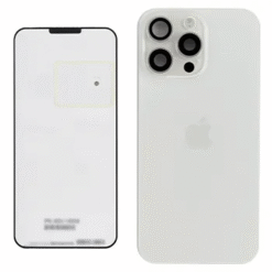 Back Glass (Original) - White, Apple iPhone 15 Pro Max - 661-36908 (varuosa)
