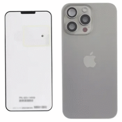Back Glass (Original) - Natural Titatium, Apple iPhone 15 Pro Max - 661-36909 (varuosa)
