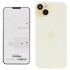 Back Glass (Original) - Yellow, Apple iPhone 15 Plus - 661-37210 (varuosa)
