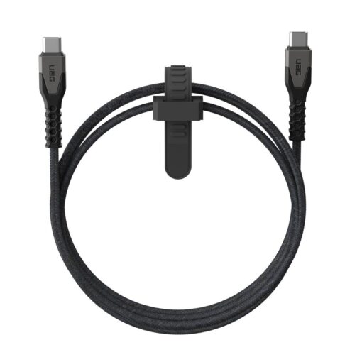 USB-kaabel Rugged Kevlar, USB-C otsik <-> USB-C otsik, 1.5m, eriti vastupidav, Urban Armor Gear (UAG)
