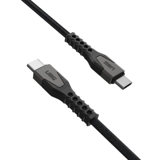 USB-kaabel Rugged Kevlar, USB-C otsik <-> USB-C otsik, 1.5m, eriti vastupidav, Urban Armor Gear (UAG) - Image 2