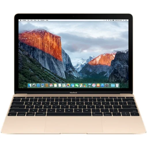 Apple MacBook (Retina, 12" 2017) Kuldne (uuskasutatud) - Klass C (keskmine)