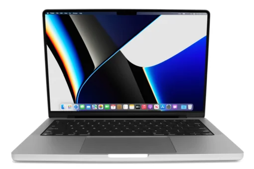 Apple MacBook Pro (14" 2021, M1 Pro) Hõbedane (uuskasutatud) - Klass C (keskmine)