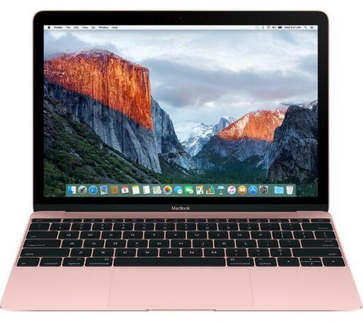Apple MacBook (Retina, 12" 2017) Roosakuldne (uuskasutatud) - Klass C (keskmine)