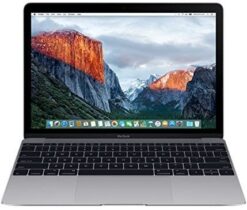 Apple MacBook (Retina, 12" Early 2016) Space Gray (uuskasutatud) - Klass B (hea)