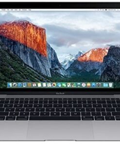Apple MacBook (Retina, 12" Early 2016) Space Gray (uuskasutatud) - Klass B (hea)