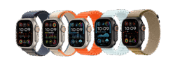 Apple Watch Ultra 49mm GPS+Cellular Titanium (uuskasutatud)