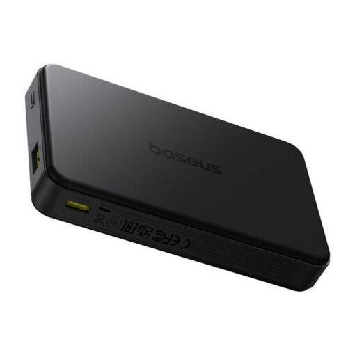 Akupank juhtmevaba laadimisega + USB-C + USB-A pesaga, 10.000 mAh, 22.5W, must, MagSafe ühilduv, Airpow2 Qi2 Magnetic, Baseus - Image 3
