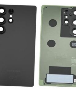Back cover for Samsung S938 S25 Ultra Titanium Black original (service pack)