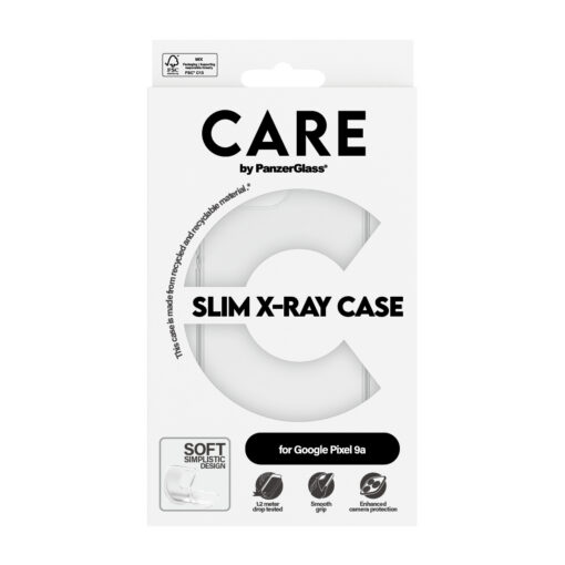 Kaitseümbris Slim X-Ray, Google Pixel 9a, läbipaistev, CARE by PanzerGlass - Image 4