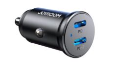Car charger JOYROOM (JR-CCN06) (2xUSB-C; 30W) black
