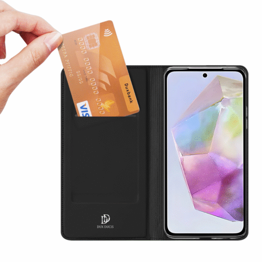 Kaitseümbris kaanega Skin Pro, Samsung Galaxy A56 5G / A36 5G, must, Dux Ducis - Image 2