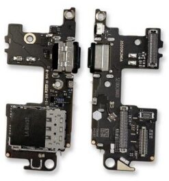 Flex Xiaomi Mi 11 with charging connector and microphone, SIM card contact original (service pack)