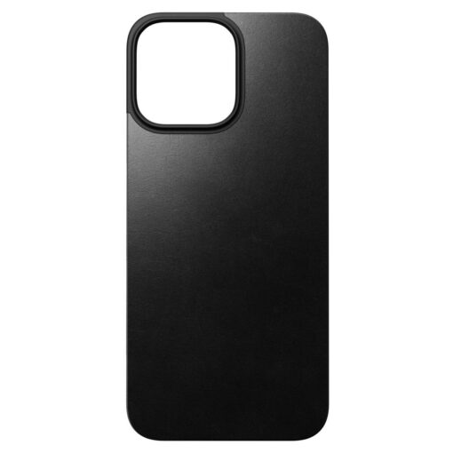 Tagakülje kaitsekaas Magnetic Leather Back, Apple iPhone 16 Pro Max, must, naturaalsest nahast, MagSafe ühilduv, Nomad - Image 6
