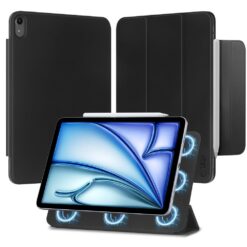 Kaitsekaaned SmartCase Magnetic, Apple iPad Air 11" (2025/2024) / iPad Air 10.9" (2022/2020), must, magnetkinnitusega, Tech-Protect