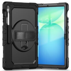 Kaitseümbris Solid360, Samsung Galaxy Tab S10 FE+, must, Tech-Protect