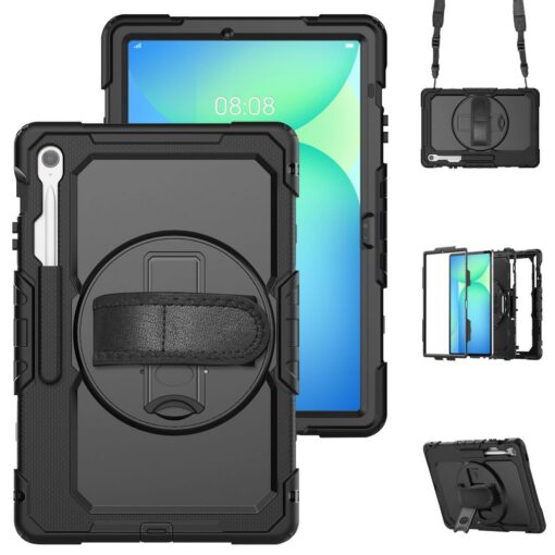 Kaitseümbris Solid360, Samsung Galaxy Tab S10 FE+, must, Tech-Protect - Image 3