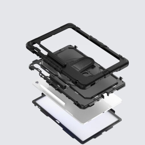 Kaitseümbris Solid360, Samsung Galaxy Tab S10 FE+, must, Tech-Protect - Image 4