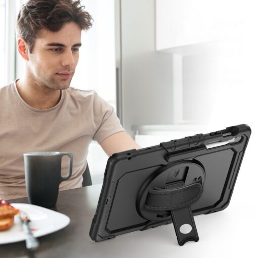 Kaitseümbris Solid360, Samsung Galaxy Tab S10 FE+, must, Tech-Protect - Image 6