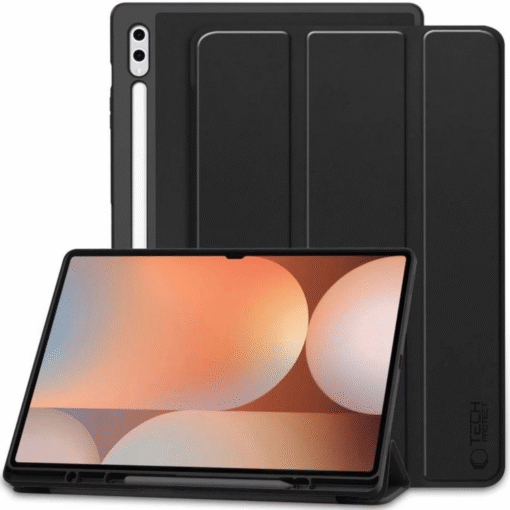 Kaitsekaaned SmartCase Pen, Samsung Galaxy Tab S10 Ultra / Tab S9 Ultra / Tab S8 Ultra, must, Tech-Protect - Image 8