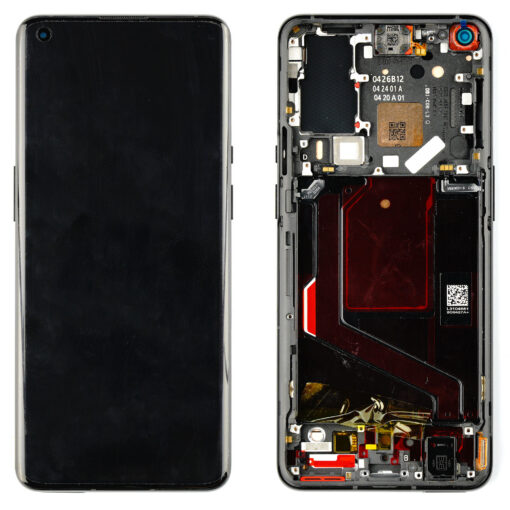 LCD Touchscreen - Stellar Black, OnePlus 9 Pro - Original (varuosa)