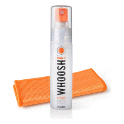 Ekraanipuhastusvahend WHOOSH! 30ml + mikrofiiber puhastuslapp