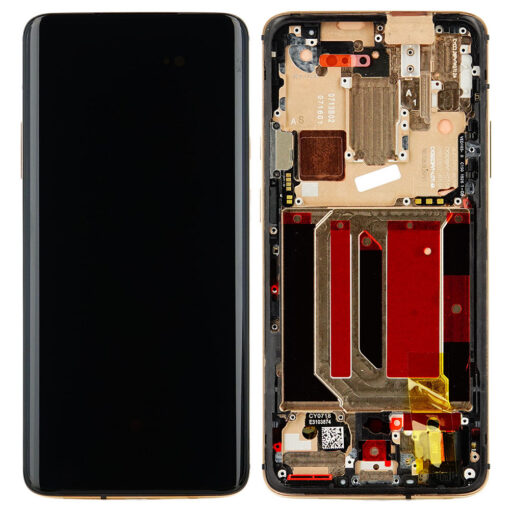 LCD Touchscreen - Almond Gold, OnePlus 7 Pro - Original (varuosa)