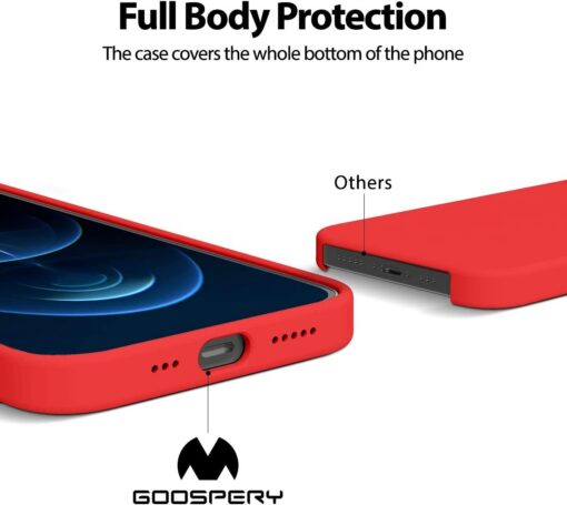 Telefoniümbris Mercury Silicone Case Samsung A136 A13 5G/A047 A04s punane - Image 3