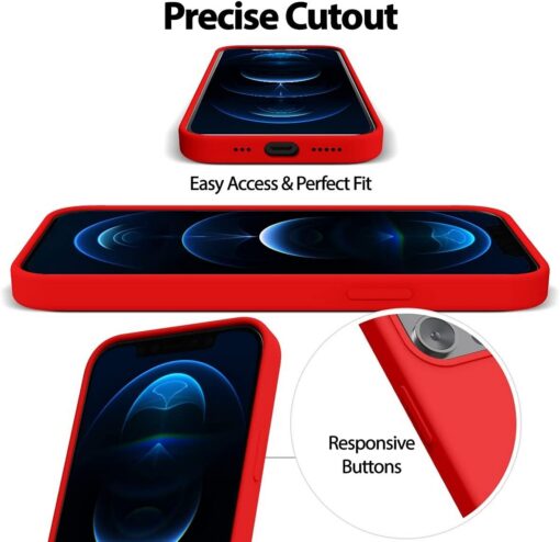 Telefoniümbris Mercury Silicone Case Samsung A366 A36 5G punane - Image 2