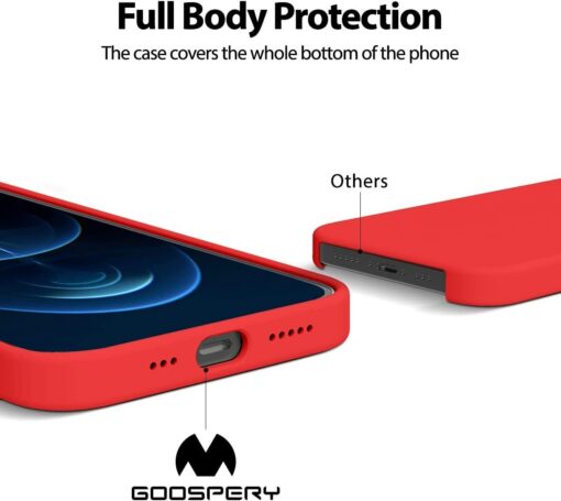 Telefoniümbris Mercury Silicone Case Samsung A366 A36 5G punane - Image 3