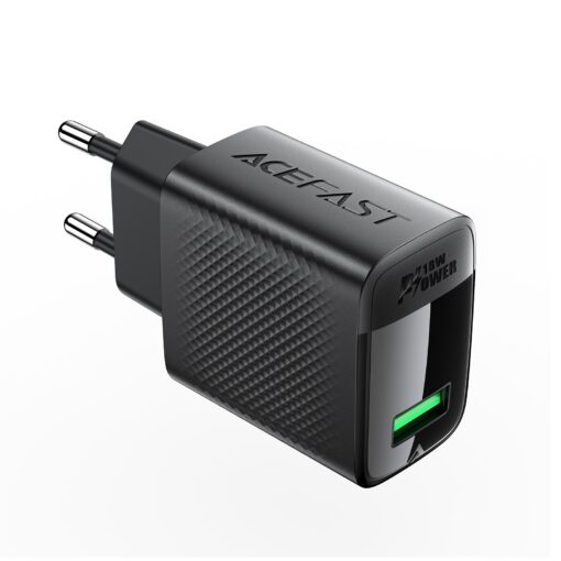 Laadija Acefast A90 18W USB-A must - Image 2