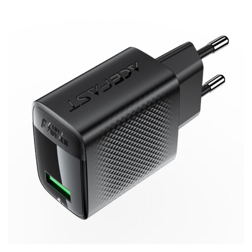 Laadija Acefast A90 18W USB-A must - Image 4