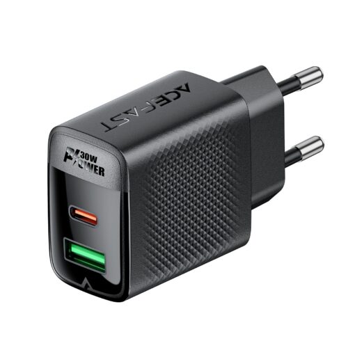 Laadija Acefast A98 30W GaN USB-C/USB-A must - Image 2