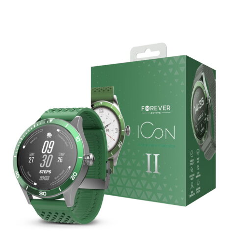 Forever Smartwatch  AMOLED ICON v2 AW-110 green - Image 9