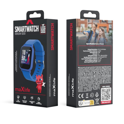 Maxlife smartwatch Kids MXSW-200 blue - Image 10