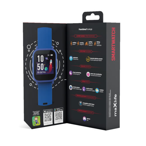 Maxlife smartwatch Kids MXSW-200 blue - Image 11
