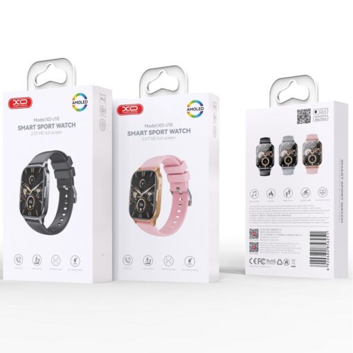 XO smartwatch J10 Amoled black - Image 2
