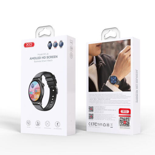 XO smartwatch J6 Amoled black - Image 3
