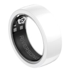 Riversong smart ring Trinity white SR01 size 8 diameter inside 18mm