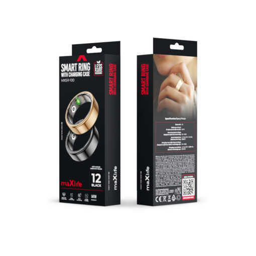Maxlife smart ring MXSR-100 gold size 12 - Image 8