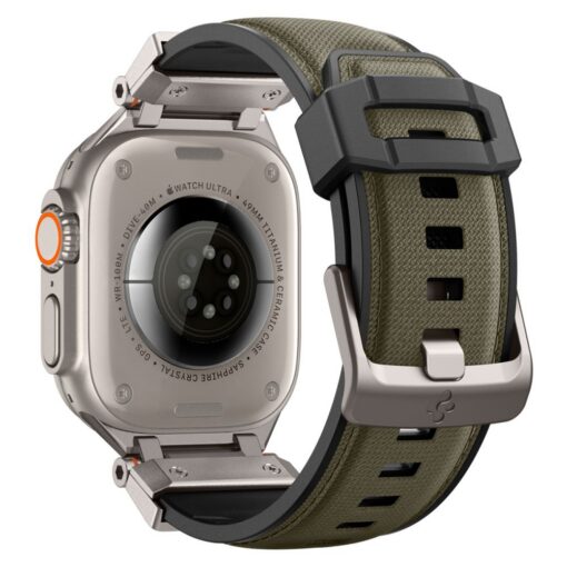 Spigen DuraPro Armor for Apple Watch 6 / 7 / 8 / 9 / 10 / SE / Ultra 1 / 2 (44 / 45 / 46 / 49mm) Military Green - Image 5