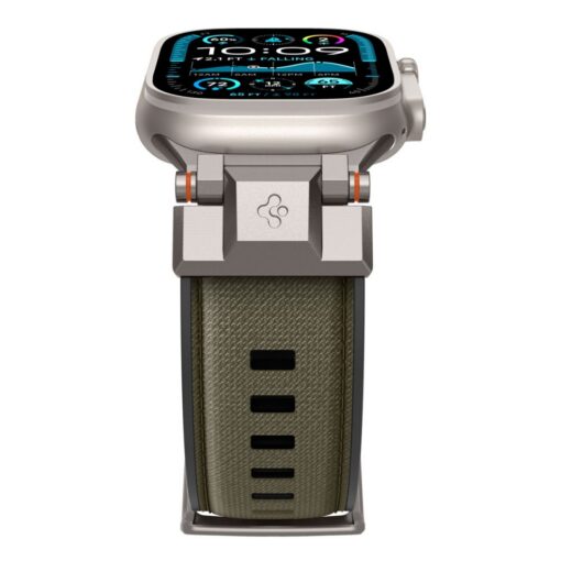 Spigen DuraPro Armor for Apple Watch 6 / 7 / 8 / 9 / 10 / SE / Ultra 1 / 2 (44 / 45 / 46 / 49mm) Military Green - Image 9