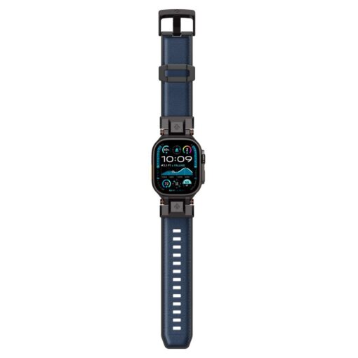 Spigen DuraPro Armor for Apple Watch 6 / 7 / 8 / 9 / 10 / SE / Ultra 1 / 2 (44 / 45 / 46 / 49mm) Navy Blue - Image 4