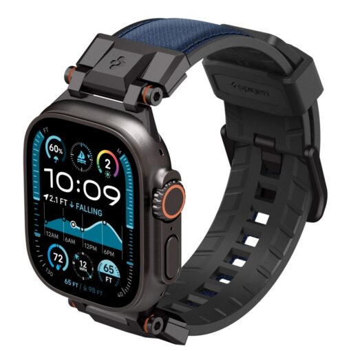 Spigen DuraPro Armor for Apple Watch 6 / 7 / 8 / 9 / 10 / SE / Ultra 1 / 2 (44 / 45 / 46 / 49mm) Navy Blue - Image 8